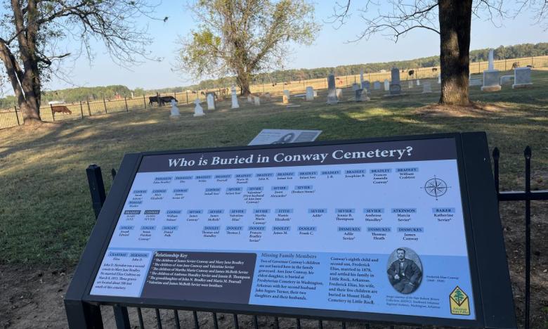 Conway Cemetery State Park. 